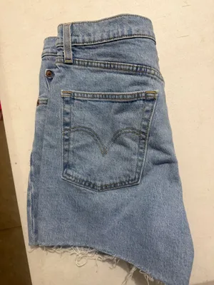 Levi’s Ribcage Shorts Denim thumbnail 3