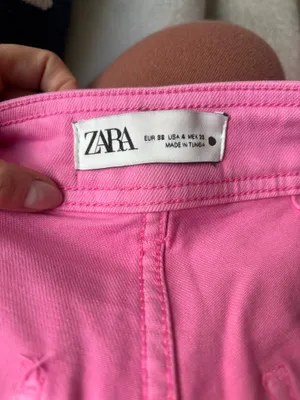 Nwot‼️ Zara Zw The Marine Straight Jeans Us 4 thumbnail 4