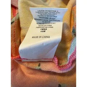 Jens Pirate Booty Floral ambrosia Mini Dress Pink Yellow Orange Small boho‎ Y2K thumbnail 10