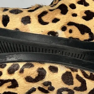 Steve Madden Womens Ankle Boots 7.5 Leopard Print Jerry Calf Hair Pull On Boots‎ thumbnail 10
