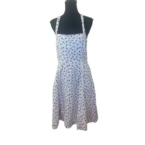 Hutch White Daisy Floral Midi Dress SIZE 0 Apron Designer Cottage Sundress $370 thumbnail 9