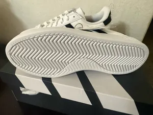 adidas White and Black Women's Athletic Sneakers thumbnail 15