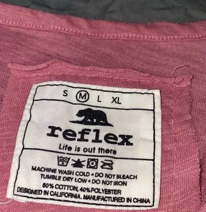 California Tshirt Pink Size M thumbnail 6