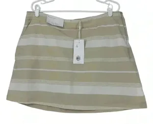 Lady Hagen Womens Size 16 Golf Skort 16” Tortilla White Yarn Dye Pickleball thumbnail 1