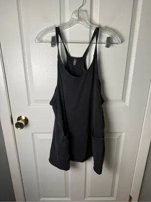 Free People Hot Shot Mini Dress in Black S thumbnail 2