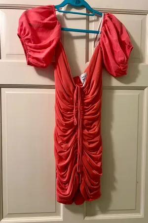 Hello Molly Hot Pink Mini Dress thumbnail 1