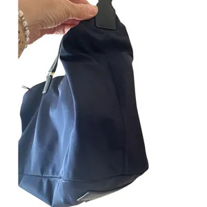 Tory Burch Small Ella Nylon Tote Navy Crossbody Zip Bag‎ thumbnail 6