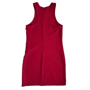 Sunday‎ Best Aritzia Red Ribbed Racerback Bodycon Mini Dress M thumbnail 3