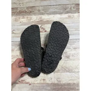 Birkenstock Gizeh EVA Thong Sandals Size EU 37 Women's US 6.5 7 Black Rubber thumbnail 7