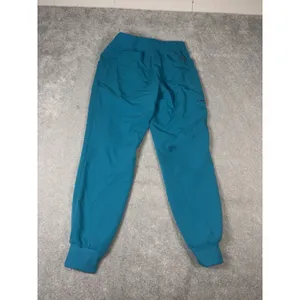 Figs Zamora Teal Blue Jogger Scrub Pants Women's Small Style Some Stains Mid Ris thumbnail 5