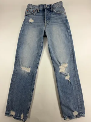 MOTHER The Tomcat Ankle Shred The Confession Jeans‎ 24 Distressed thumbnail 3