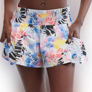 Nwt Fp Movement Women'S Get Your Flirt On Print Short thumbnail 1