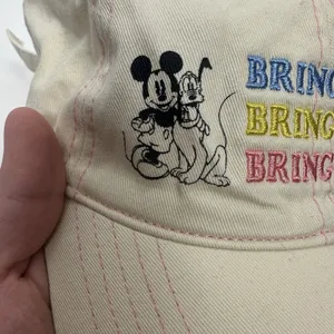 Walt Disney Disney Parks Baseball Hat Beige Mickey Mouse Bring Kindness New thumbnail 3