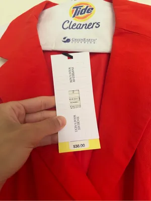 New Future Collective Red Sleeveless Blazer Dress thumbnail 4
