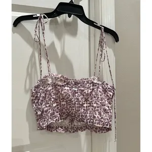 Aerie Woven Button Front Tank Top thumbnail 3