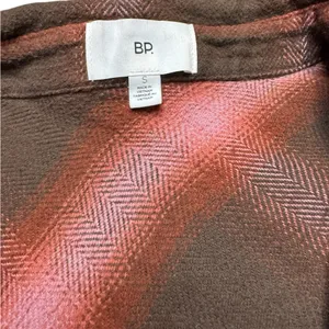 BP Women’s‎ Plaid Flannel Button Up Shirt Long Sleeve Casual Small thumbnail 3