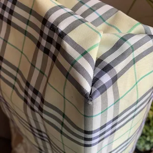 Authentic VINTAGE BURBERRY Checkered medium long tote thumbnail 5