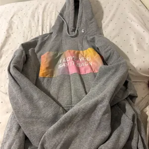 Lonely ghost I love you say it back Hoodie thumbnail 1