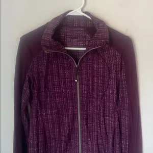 Lululemon Asana Define Jacket Purple Ziggy Full Zip Yoga Women's 🖤 thumbnail 2
