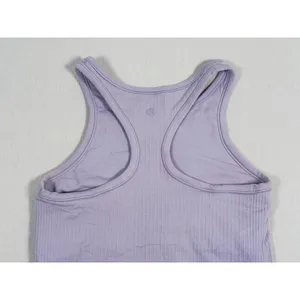 Lululemon Ebb To Street Cropped Racerback Tank Size 6 Lavender Yoga Studio Gym thumbnail 6