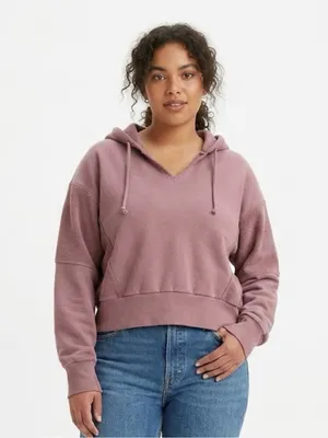 Abercrombie & Fitch "Soft A&F Hoodie - Mauve/Dusty Rose - Size Medium thumbnail 7