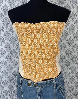 Free People In the Groove Smocked Tube Top Small thumbnail 1