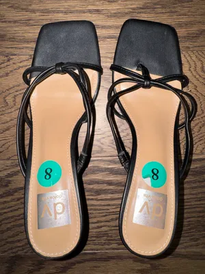 Dolce Vita Black Strappy Square thumbnail 3