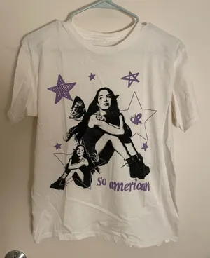 UO Olivia Rodrigo shirt White Size XS thumbnail 1