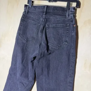 Abercrombie & Fitch 90s Straight Jeans Womens 27 4 Black Ultra High Rise Denim thumbnail 7