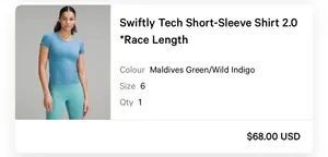 Lululemon Swiftly Tech Short Sleeve thumbnail 3