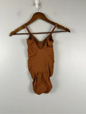 Skims Seamless Sculpt Brief Bodysuit in oxide size small thumbnail 5