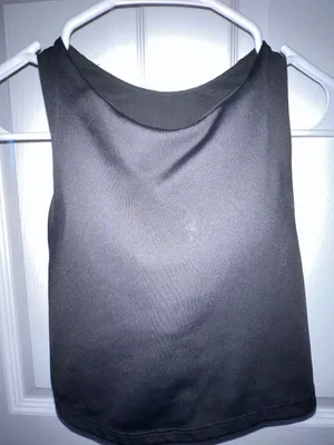 Black Racerback Tank Top thumbnail 1
