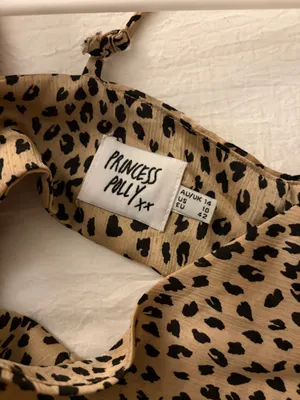 Princess Polly Cheetah Scarf Print Top thumbnail 2