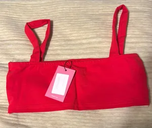 Edikted Red Crop Top thumbnail 2