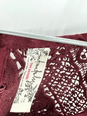Free People Shea Mini Halter Paisley Print Mini Dress Size Large thumbnail 4