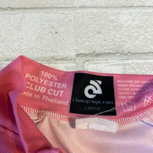 Women's Pink Cycling Top size large thumbnail 4