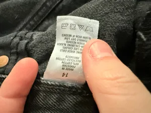 Aeropostale 90s High-Rise Cut-Off shorts size 14 thumbnail 3