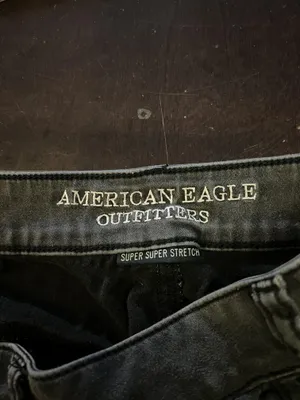 American Eagle Outfitters Shorts Womens 12 Gray Hi Rise Shortie Stretch Cutoff thumbnail 4