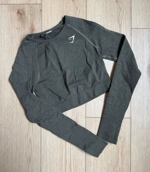 Gymshark Long Sleeve Crop Top thumbnail 1