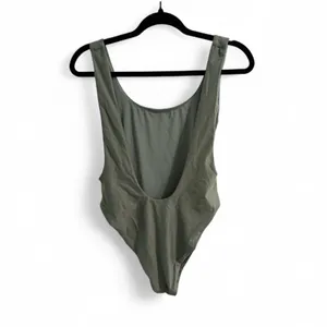 Aerie Olive Green Scoop Back One Piece Swimsuit - Size‎ L/G thumbnail 2