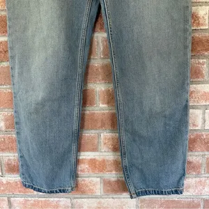 Everlane Summer Slouch Jeans Button Fly Relaxed Straight Women’s 25 Light Wash thumbnail 4