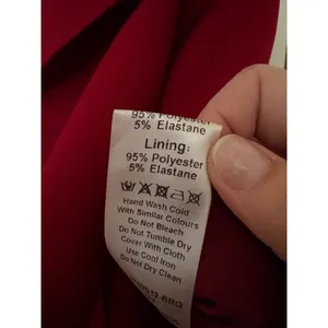 Lavish Alice Burgundy Red One Shoulder Ruffle‎ Midi Dress US 6 NEW thumbnail 6