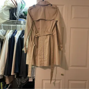 Banana Republic Tan Trench Coat thumbnail 11