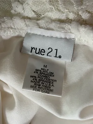 Rue21 White Lace Spaghetti-white lace dress thumbnail 4