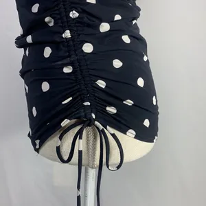Body Maternity Halter Style Polka Dot Black and WhiteTankini Top Size Small thumbnail 6