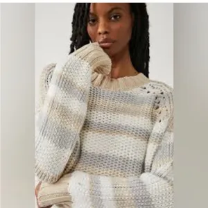 Free people Devon Sweater in gravity combo size XL thumbnail 2