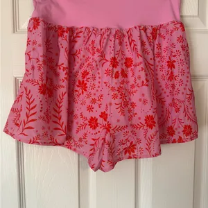 As Revival Women athletic Skirt Large Pink Foral thumbnail 2