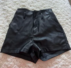 Divided Faux leather shorts thumbnail 1