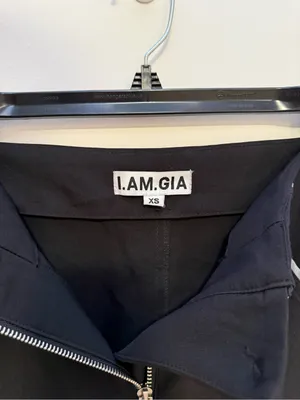 I.AM.GIA Euphoria Black Jet Pants Knee Cut Out thumbnail 7