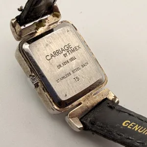 Elegant Vintage Carriage by Timex Women's Tank Watch, Working thumbnail 4